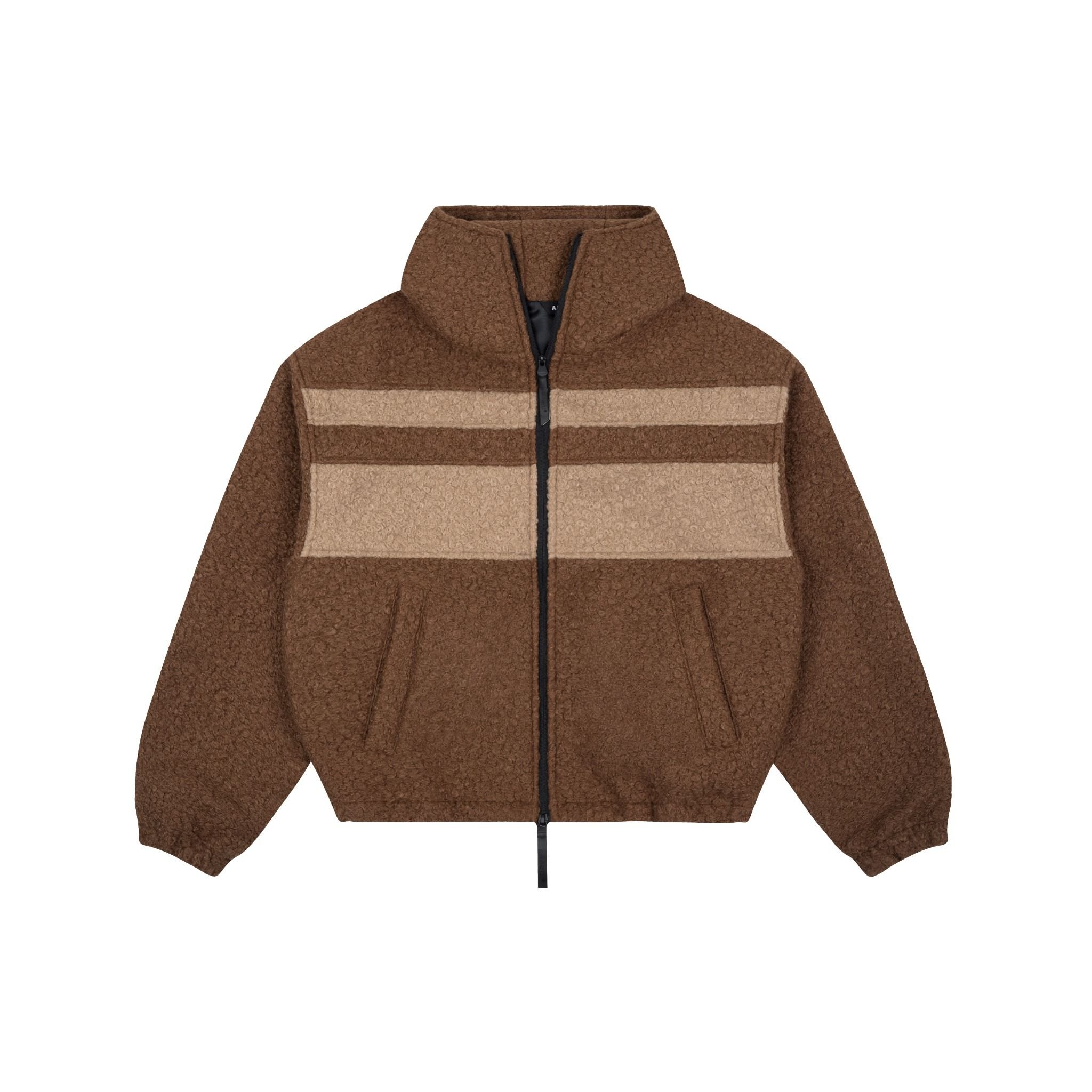HAVENIX FLEECE JACKET BROWN