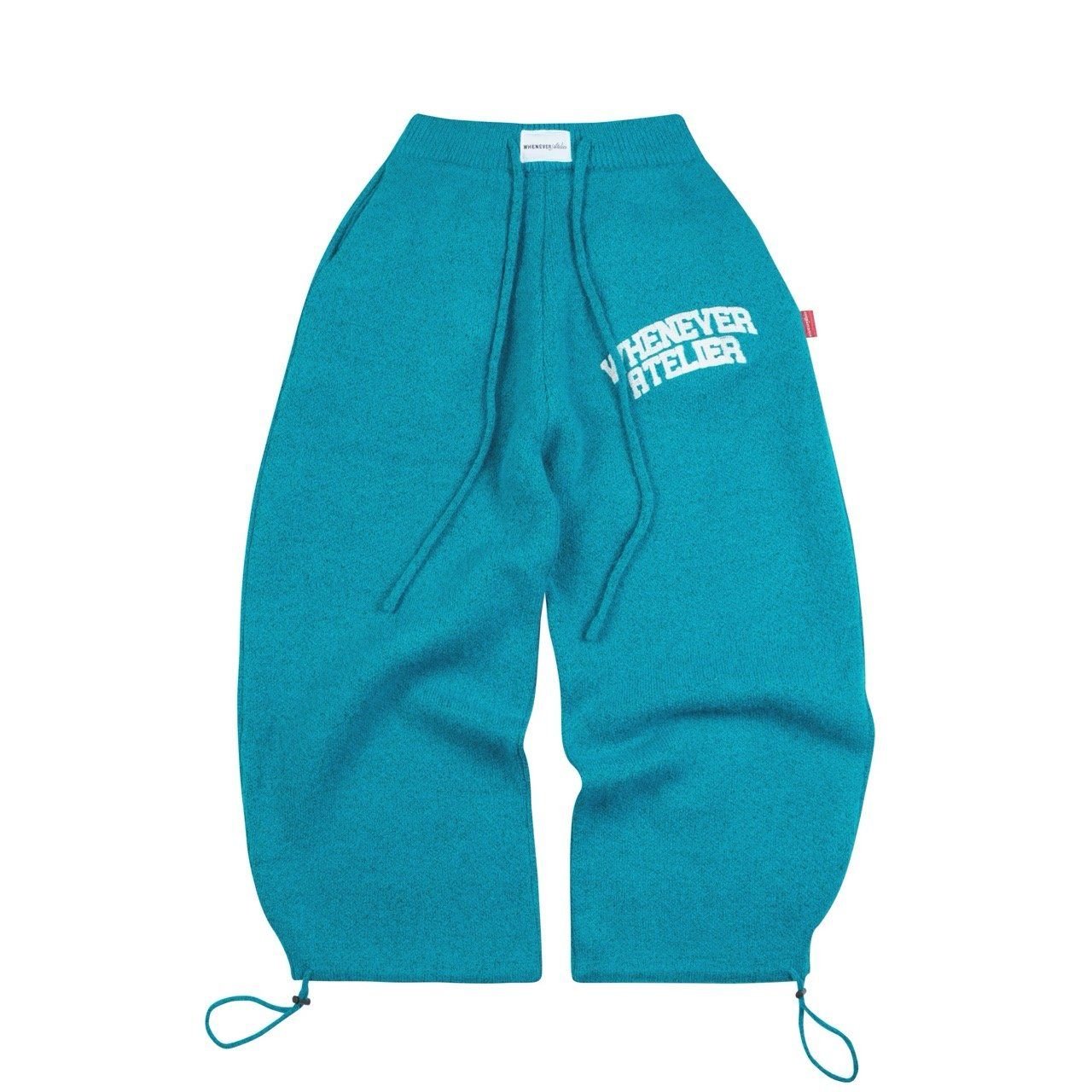 HAVENIX BASIC LOGO KNIT PANT PREMIUM VER 2 CYAN